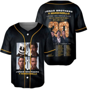 Jonas Brothers I Heart Hot Dads Baseball Jersey Jonas Brothers I Heart Hot Dads Baseball Jersey