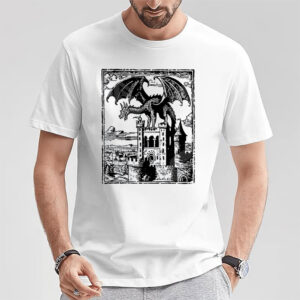 Dreamy Abstract Art Dragon Lovers T shirt 2