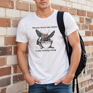 Mothman Eating Soup, Cute Cryptid T-shirt Mothman Eating Soup, Cute Cryptid T-shirt