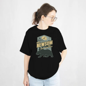 Gavin Newsom 2028 Bear, Protect National Parks Shirt 1