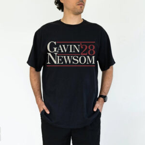 Gavin Newsom 2028 Fuck Trump T-shirt Gavin Newsom 2028 Fuck Trump T-shirt