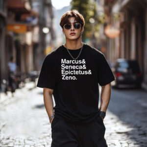 Marcus Aurelius Stoic Philosophers T-shirt Marcus Aurelius Stoic Philosophers T-shirt