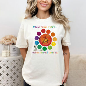 Make Your Mark and See Where It Takes You Dot Day Tee