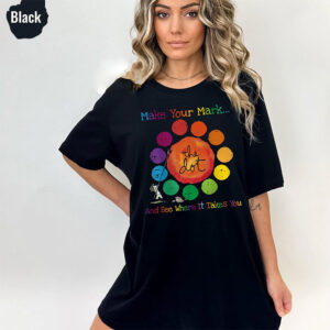 Make Your Mark and See Where It Takes You Dot Day Tee 1