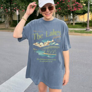 Take Me To The Lakes Folklore Swift Era Comfort Colors T shirt 3