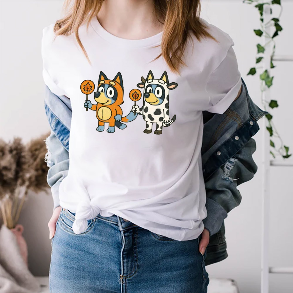 Halloween Bluey Costume Cute Tee Halloween Bluey Costume Cute Tee