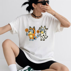 Halloween Bluey Costume Cute Tee 3