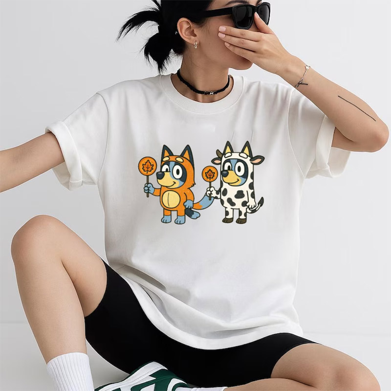 Halloween Bluey Costume Cute Tee Halloween Bluey Costume Cute Tee