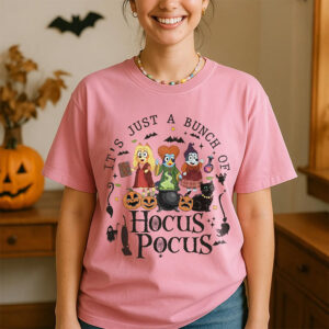 Just Bunch Of Hocus Pocus Bluey Halloween Comfort Colors T shirt 2