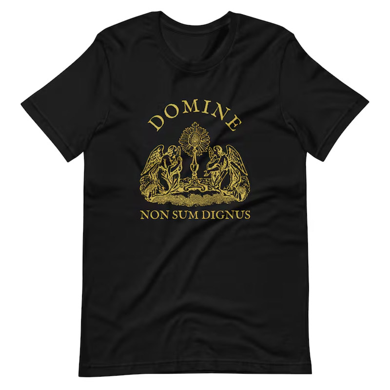 Domine Non Sum Dignus Catholic Christians Shirt Domine Non Sum Dignus Catholic Christians Shirt