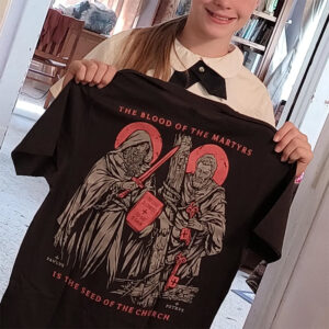 Holy Apostles Adult Catholic Bible Tee 1
