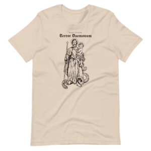 St. Joseph Terror of Demons Catholic Saint Quote Comfort Colors Tee