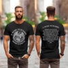 St. Michael The Archangel Defend Us In Battle, Catholic Saint Quote 2-sided Shirt