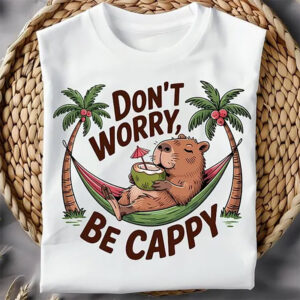 Don't Worry Be Cappy, Be Happy T shirt 1