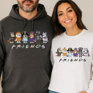 Halloween Bluey Friends Funny Bingo Comfort Colors Shirt Halloween Bluey Friends Funny Bingo Comfort Colors Shirt