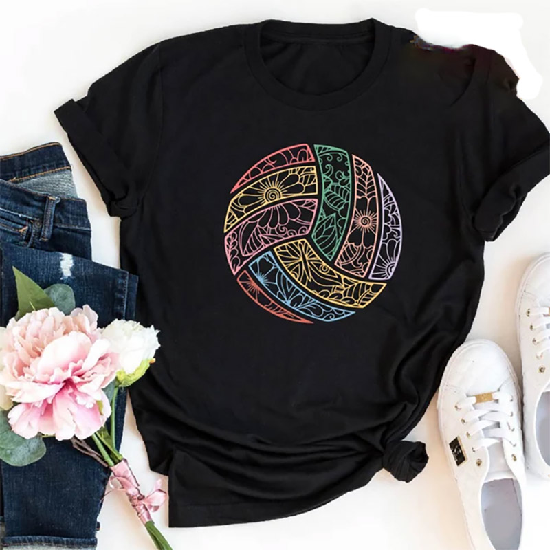 Floral Volleyball Player, Volleyball Coach Shirt Floral Volleyball Player, Volleyball Coach Shirt