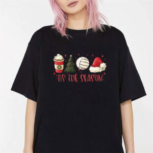 Tis The Season Volleyball, Christmas Volleyball  Comfort Colors Tee