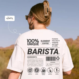 Barista Funny coffee day deals Comfort Colors Tee 3