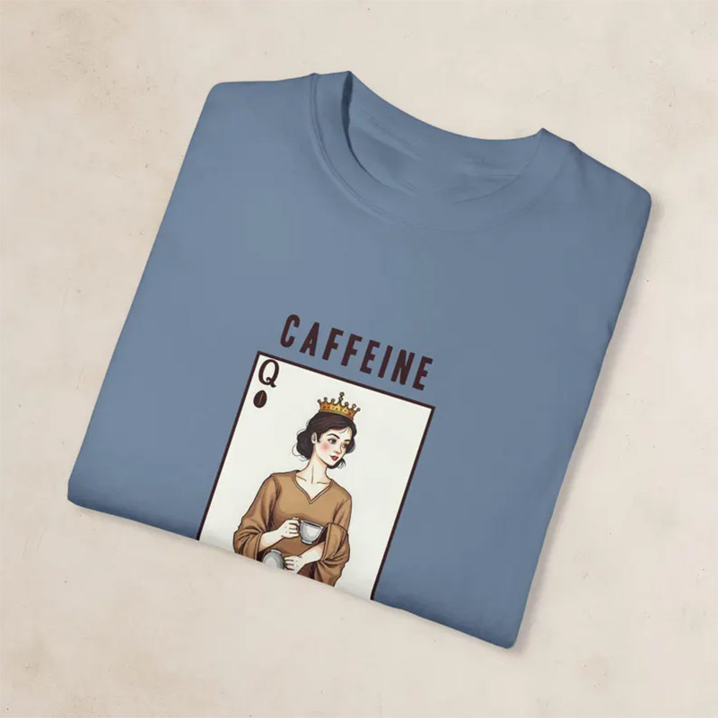 Caffeine Queen Funny World Coffee Day Shirt Caffeine Queen Funny World Coffee Day Shirt