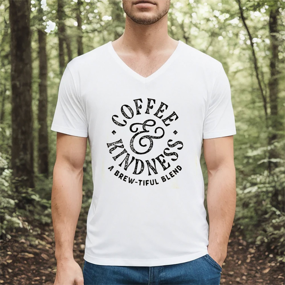 Coffee And Kindness Happy National Coffee Day Shirt Coffee And Kindness Happy National Coffee Day Shirt