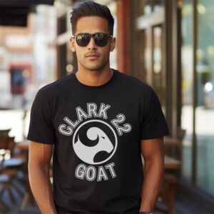 Caitlin Basketball Champion Clark Goat 22 Tee
