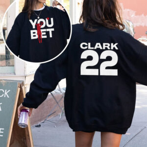 Caitlin Clark You Bet Three Point Shot 2 sided Shirt