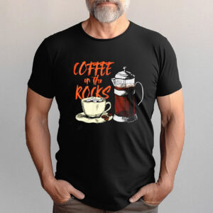 Coffee on the Rocks Happy world coffee day Shirt 1