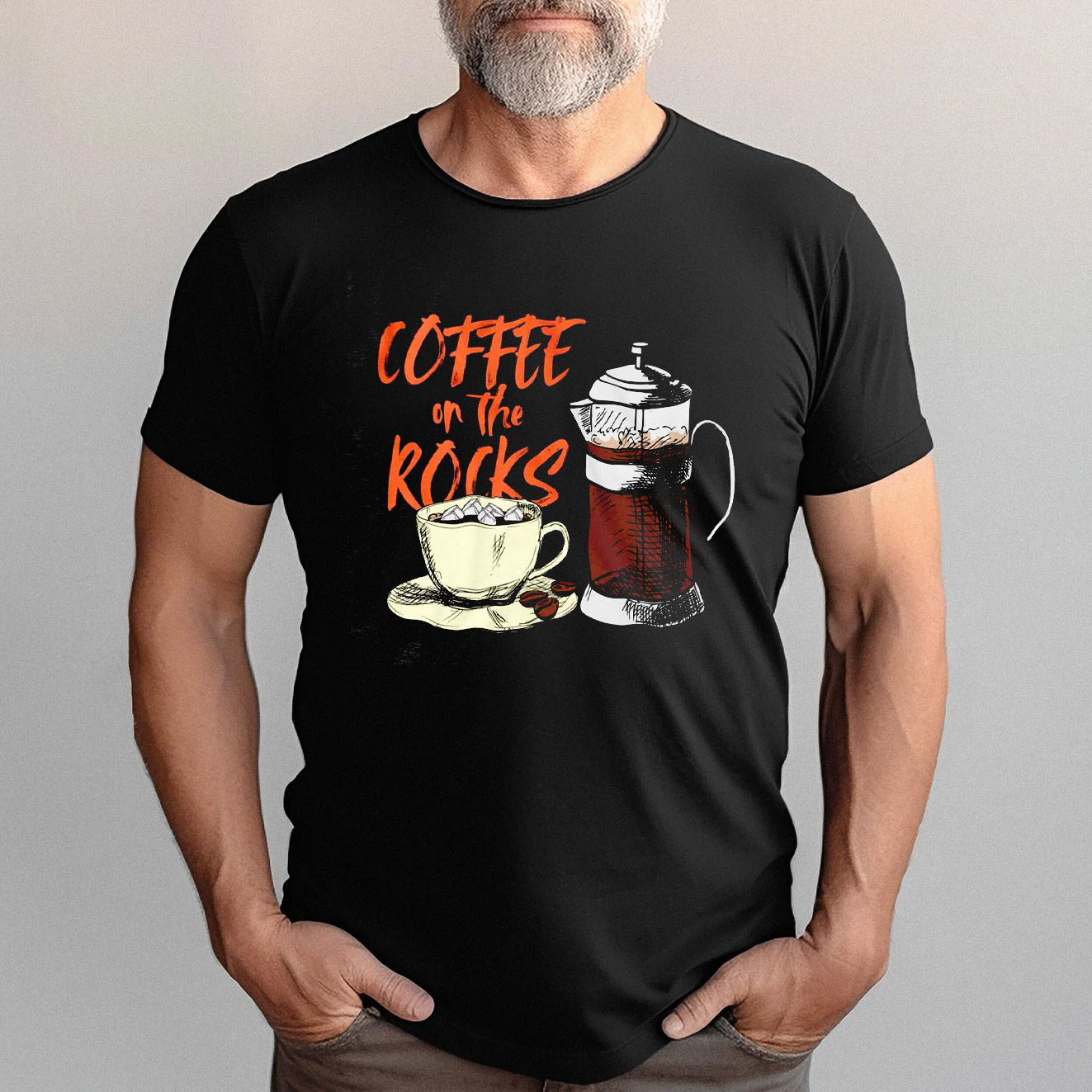 Coffee On The Rocks Happy World Coffee Day Shirt Coffee On The Rocks Happy World Coffee Day Shirt