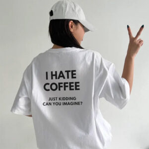 I Hate Coffee Funny free coffee day Comfort Colors Tee 2