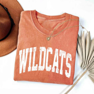 Wildcats Mascot, Wildcats Team Comfort Colors Shirt Wildcats Mascot, Wildcats Team Comfort Colors Shirt