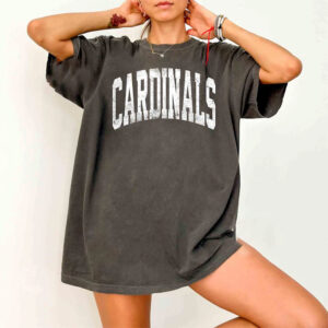 Cardinals Distressed Mascot Pride Comfort Colors Tee Cardinals Distressed Mascot Pride Comfort Colors Tee