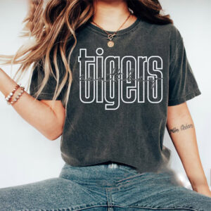 Custom School Mascot, Back To School Comfort Colors Tee 1