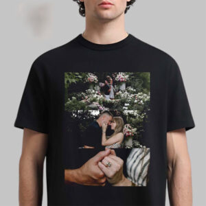 Taylor Swift And Travis Kelce Are Engaged Memorial Photos Shirt Taylor Swift And Travis Kelce Are Engaged Memorial Photos Shirt