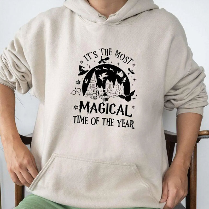 It's The Most Magical Time Of The Year Hogwarts Christmas T-shirt It's The Most Magical Time Of The Year Hogwarts Christmas T-shirt