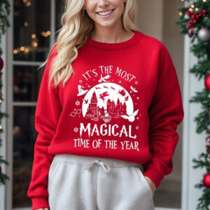It's The Most Magical Time Of The Year Hogwarts Christmas T shirt 1