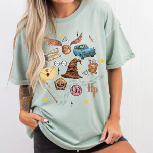 wizarding world Magical Harry Potter Comfort Colors Tee 1