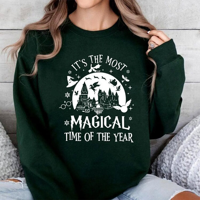 It's The Most Magical Time Of The Year Hogwarts Christmas T-shirt It's The Most Magical Time Of The Year Hogwarts Christmas T-shirt