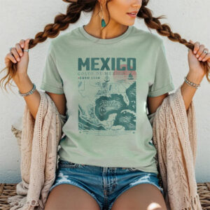 Golfo de Mexico 1550 Retro Gulf Of Mexico Cofmort Colors Tee