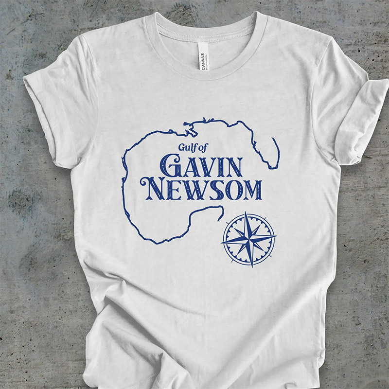Gulf Of Gavin Newsom Gulf Of Mexico T-shirt Gulf Of Gavin Newsom Gulf Of Mexico T-shirt