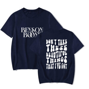 Benson Boone Beautiful Things 2 sided T shirt