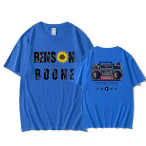 Benson Boone Beautiful Things Radio 2 sided T shirt 1