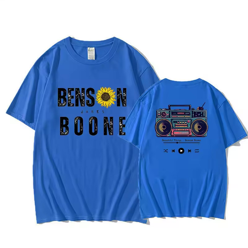 Benson Boone Beautiful Things Radio 2-sided T-shirt Benson Boone Beautiful Things Radio 2-sided T-shirt