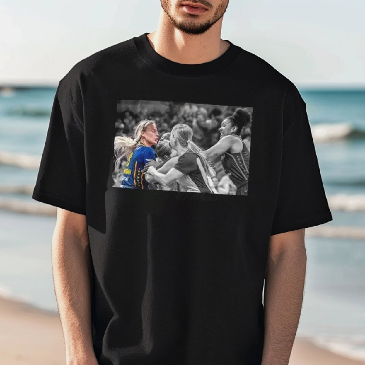 Sophie Cunningham Angry Moment Basketball Women Tee Sophie Cunningham Angry Moment Basketball Women Tee