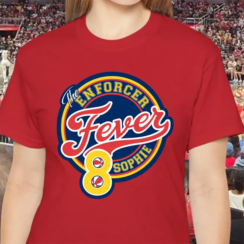 The Enforcer Sophie Cunningham 8 Fever Shirt The Enforcer Sophie Cunningham 8 Fever Shirt