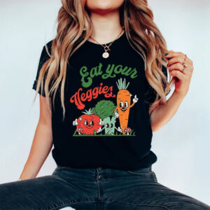Eat Your Veggies Happy vegetarian day Shirt 1