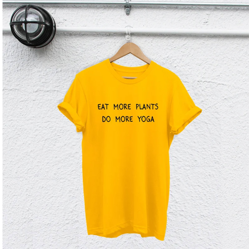 Eat More Plants Do More Yoga Vegetarian Day Shirt Eat More Plants Do More Yoga Vegetarian Day Shirt