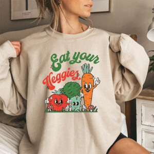 Eat Your Veggies Happy vegetarian day Shirt 2