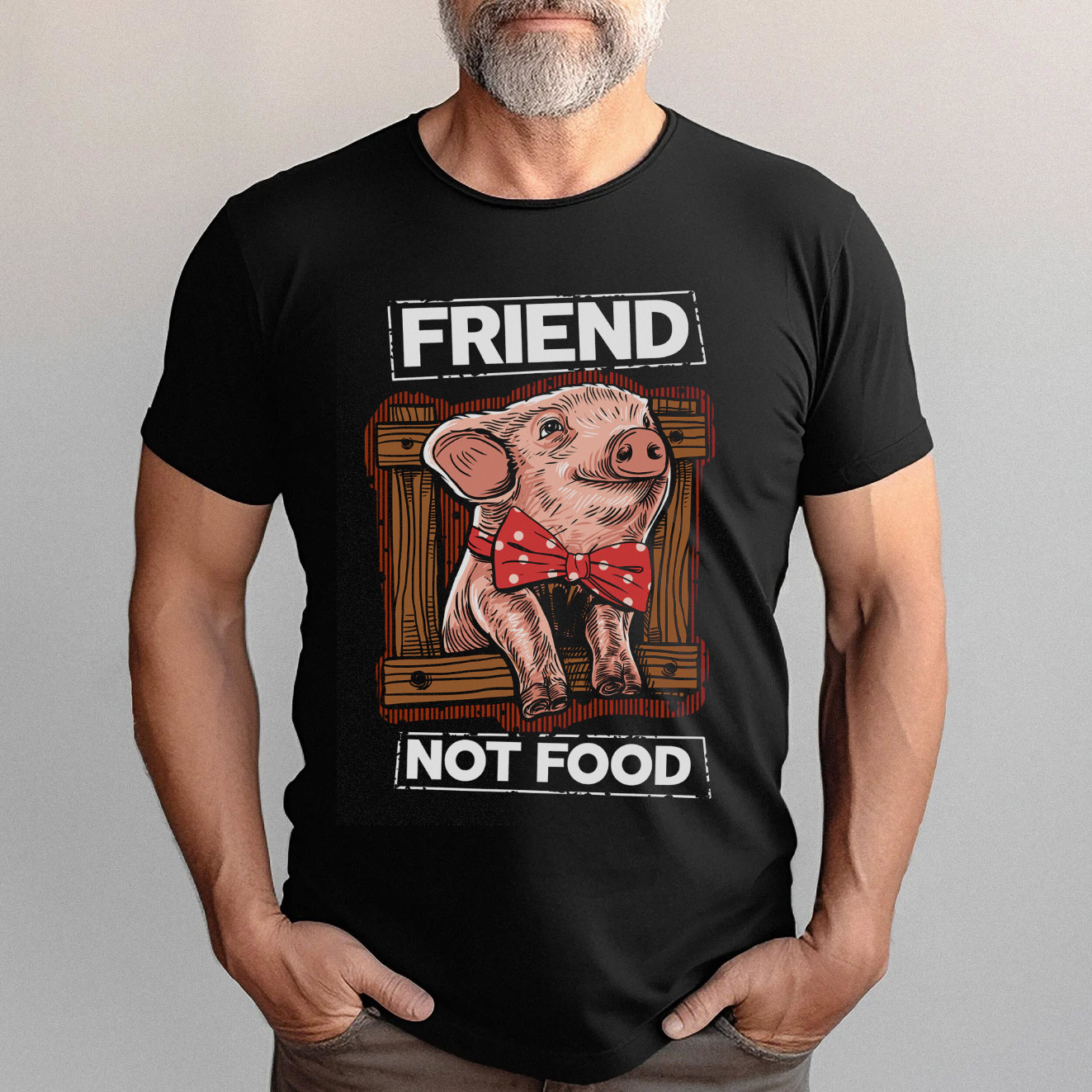 Friend Not Food Cute Pig Happy Vegan Day Shirt Friend Not Food Cute Pig Happy Vegan Day Shirt