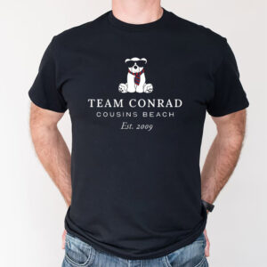 Team Conrad Cousins Beach Est 2009 T-Shirt Team Conrad Cousins Beach Est 2009 T-Shirt