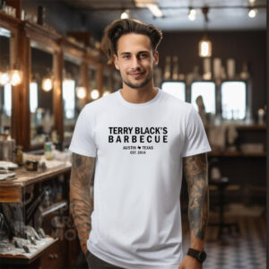 Terry Black’s Barbecue Austin Texas Est 2014 T-Shirt Terry Black’s Barbecue Austin Texas Est 2014 T-Shirt